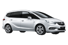 Car Hire Redruth - Vauxhall Zafira 7-Seater - Minibus hire Redruth